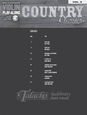 Hal Leonard Violin Play-Along Vol. 8: Country Classics